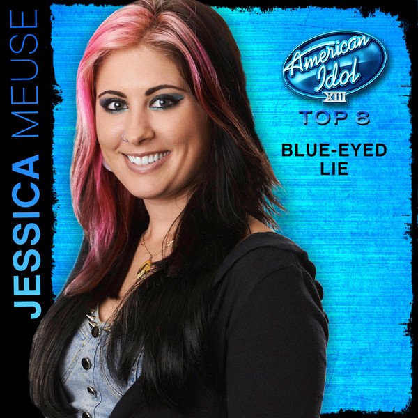 Jessica Meuse — Blue-Eyed Lie cover artwork