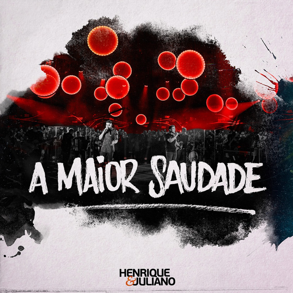 Henrique &amp; Juliano — A Maior Saudade - Ao Vivo cover artwork