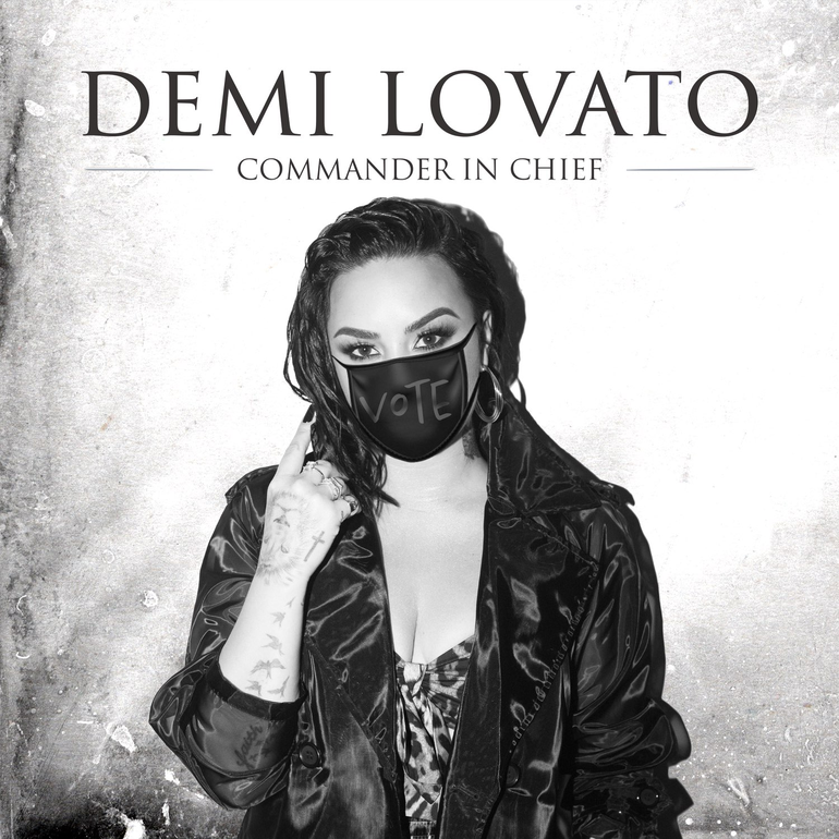 Demi Lovato — Commander in Chief cover artwork