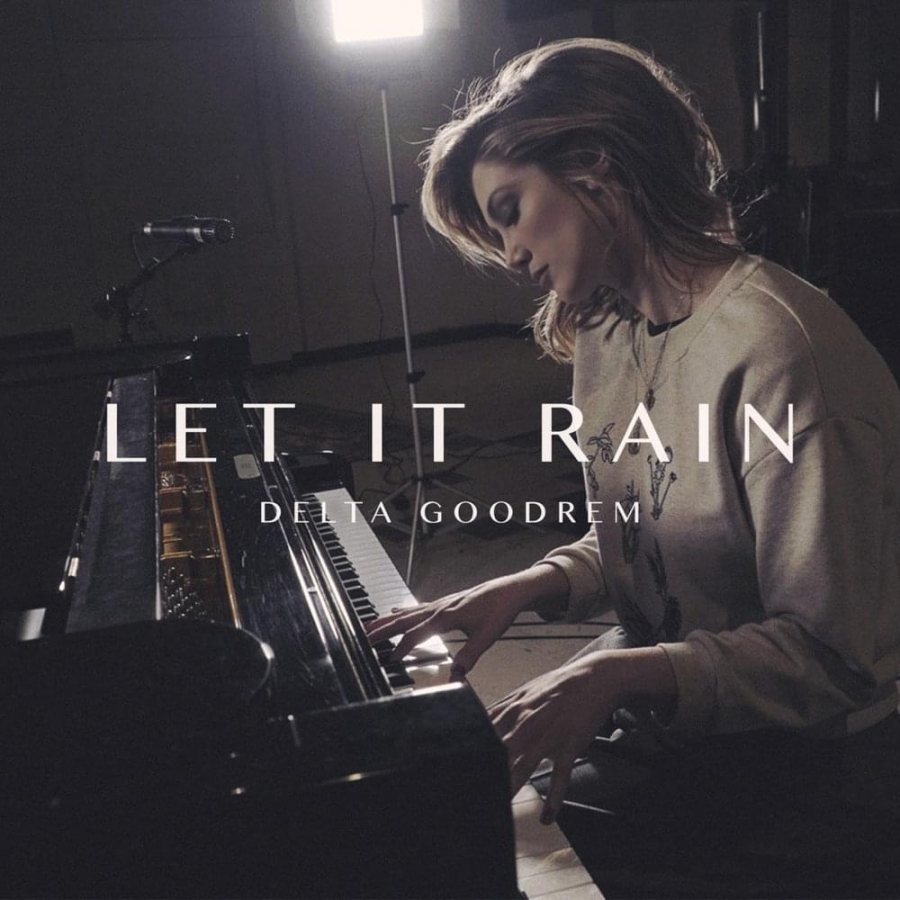 Delta Goodrem — Let It Rain cover artwork