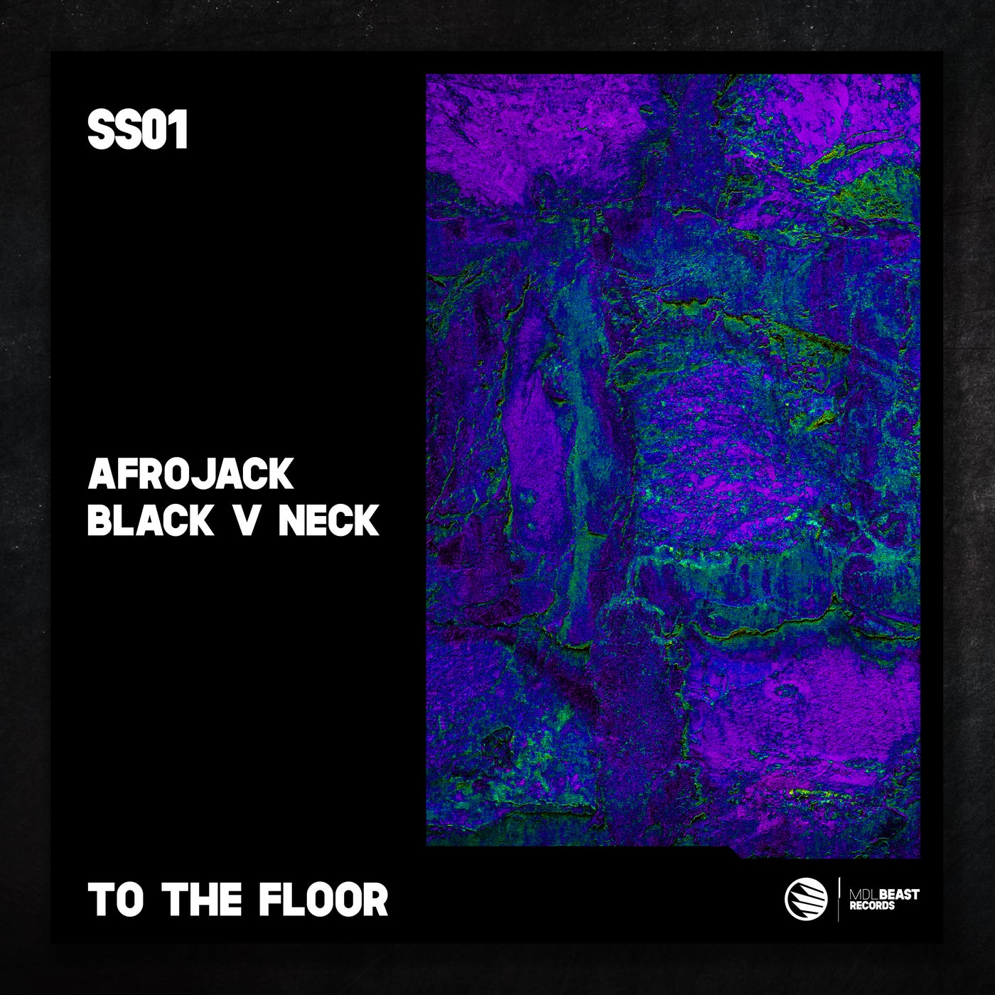 AFROJACK & Black V Neck — To The Floor cover artwork