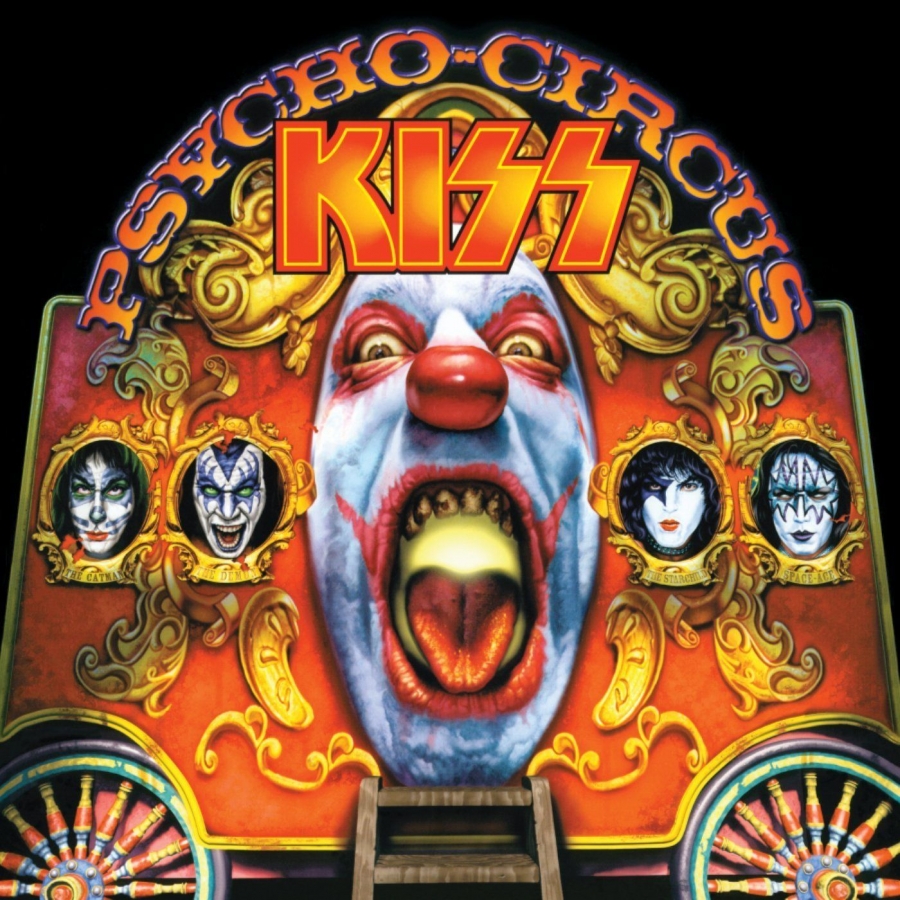 Kiss Psycho Circus cover artwork