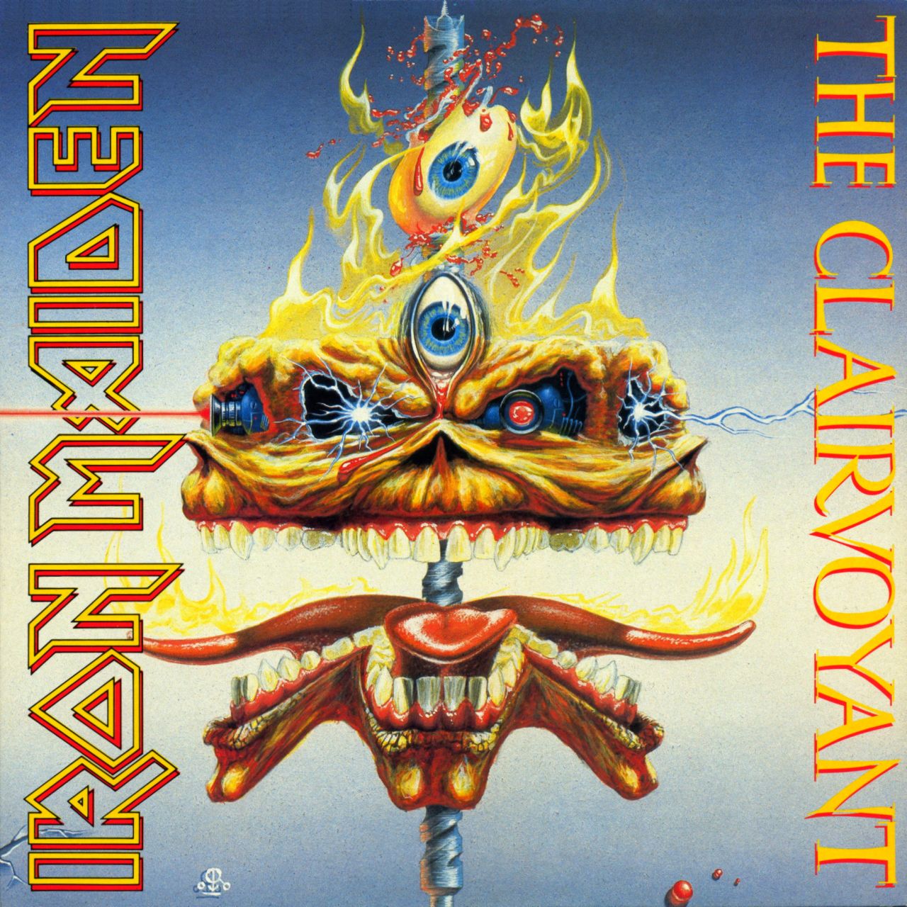 Iron Maiden — The Clairvoyant cover artwork