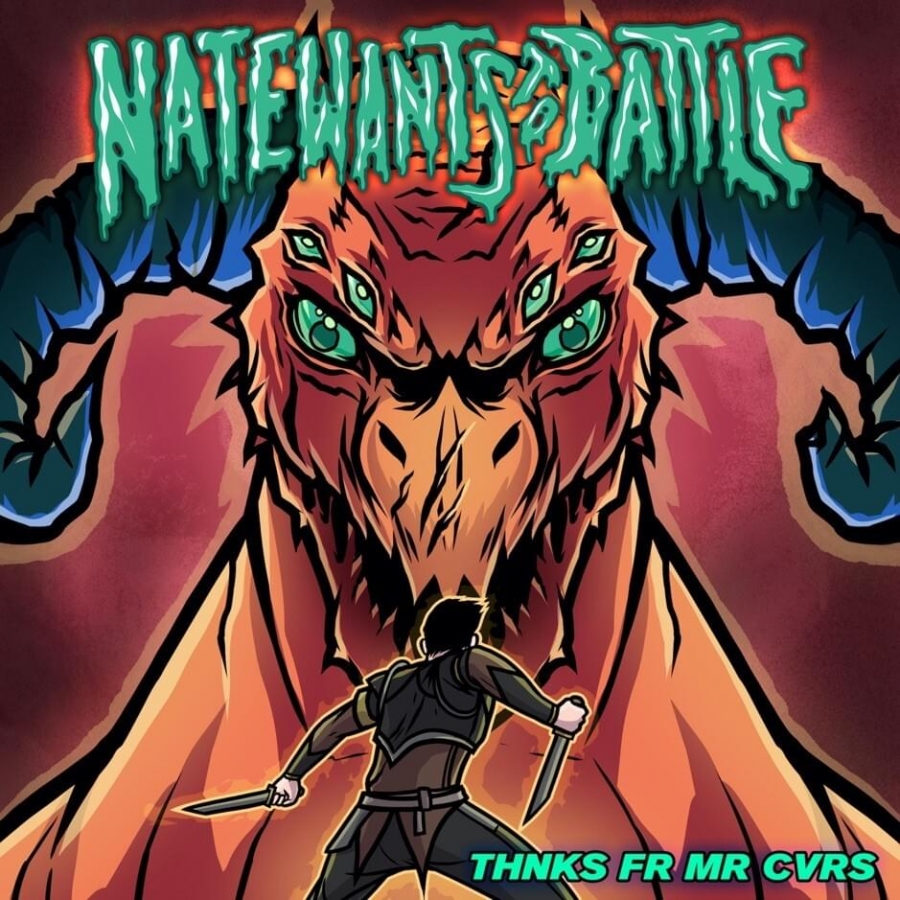 NateWantsToBattle featuring ShadyPenguinn — The Middle cover artwork