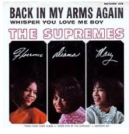 The Supremes Back in My Arms Again cover artwork