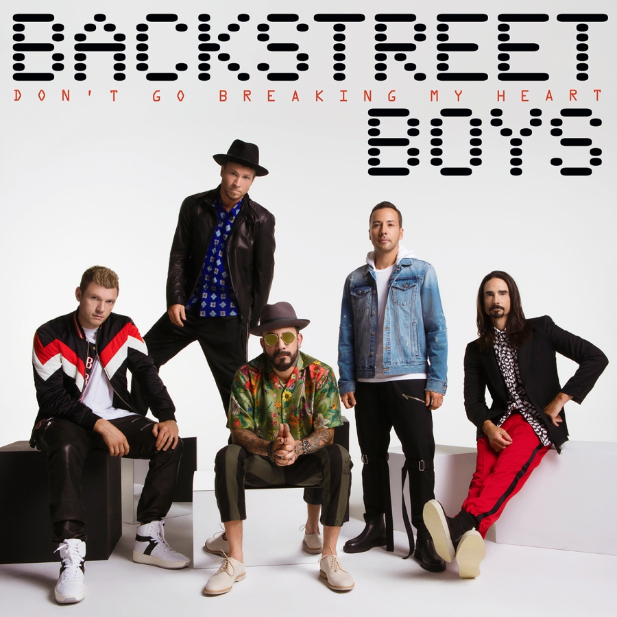 Backstreet Boys — Don&#039;t Go Breaking My Heart cover artwork