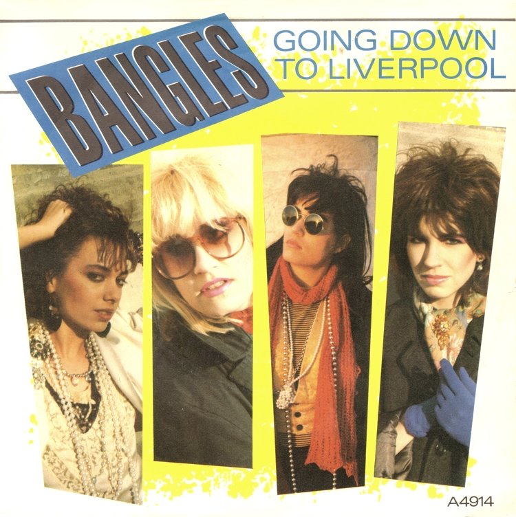 The Bangles Going Down to Liverpool cover artwork