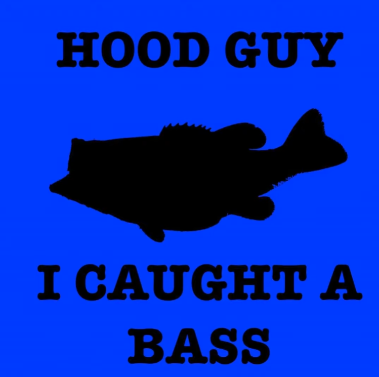 Hood Guy — I Caught A Bass cover artwork