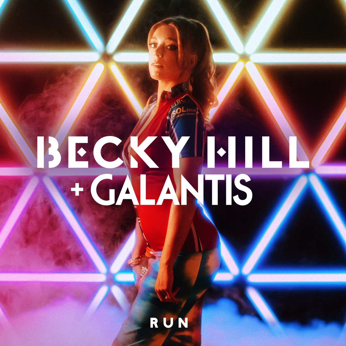 Becky Hill & Galantis Run cover artwork