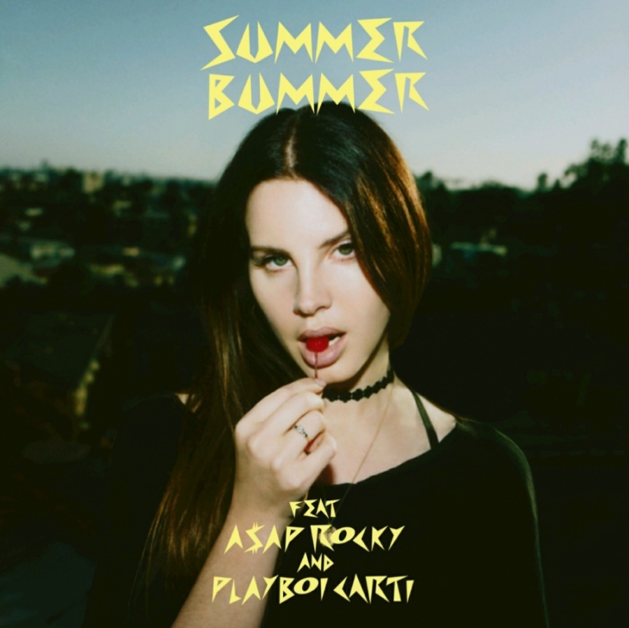Lana Del Rey featuring A$AP Rocky & Playboi Carti — Summer Bummer cover artwork