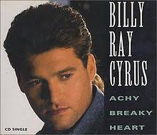 Billy Ray Cyrus Achy Breaky Heart cover artwork