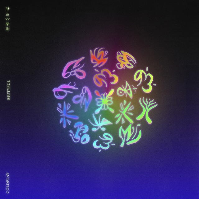 Coldplay Biutyful cover artwork