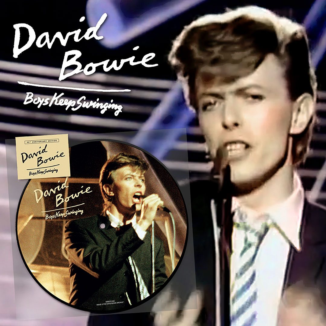 David Bowie — Boys Keep Swinging cover artwork