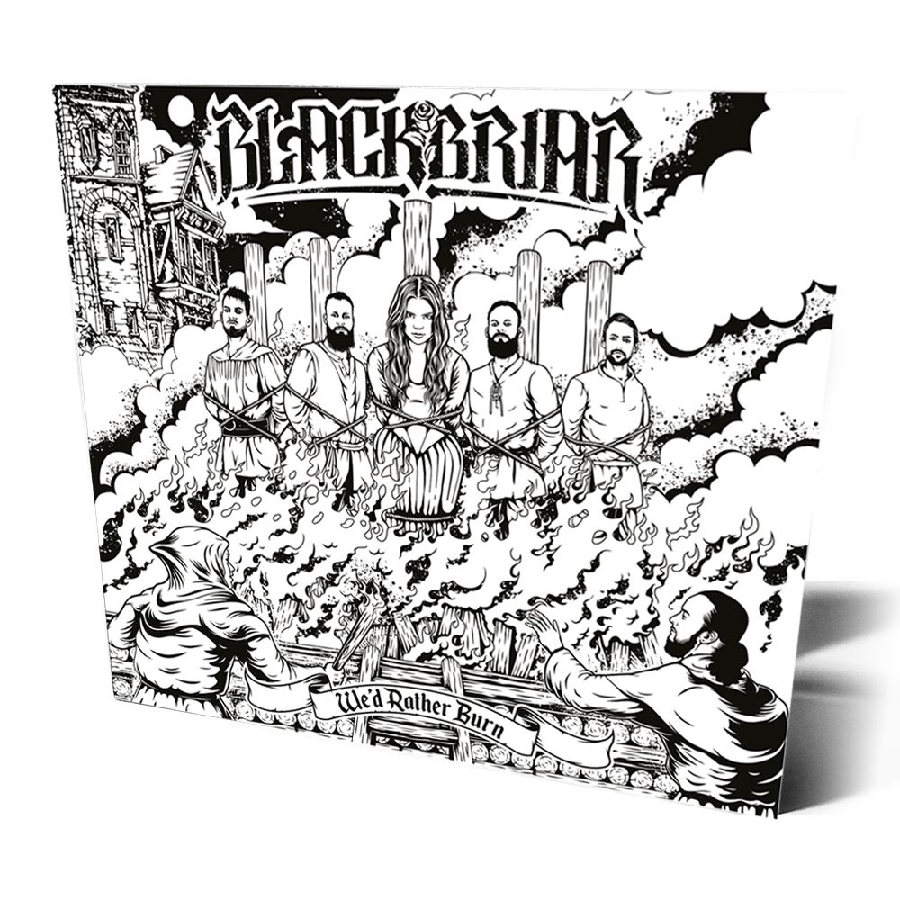 Blackbriar We&#039;d Rather Burn - EP cover artwork