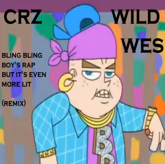 CRZFawkz featuring Wild Wes — Bling Bling Boy&#039;s Rap But It&#039;s Even More Lit cover artwork