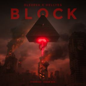 Olexesh, Hell Yes, & Joker Bra — BLOCK cover artwork