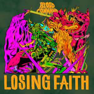 Blood Command — Losing Faith cover artwork