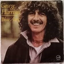 George Harrison — Blow Away cover artwork