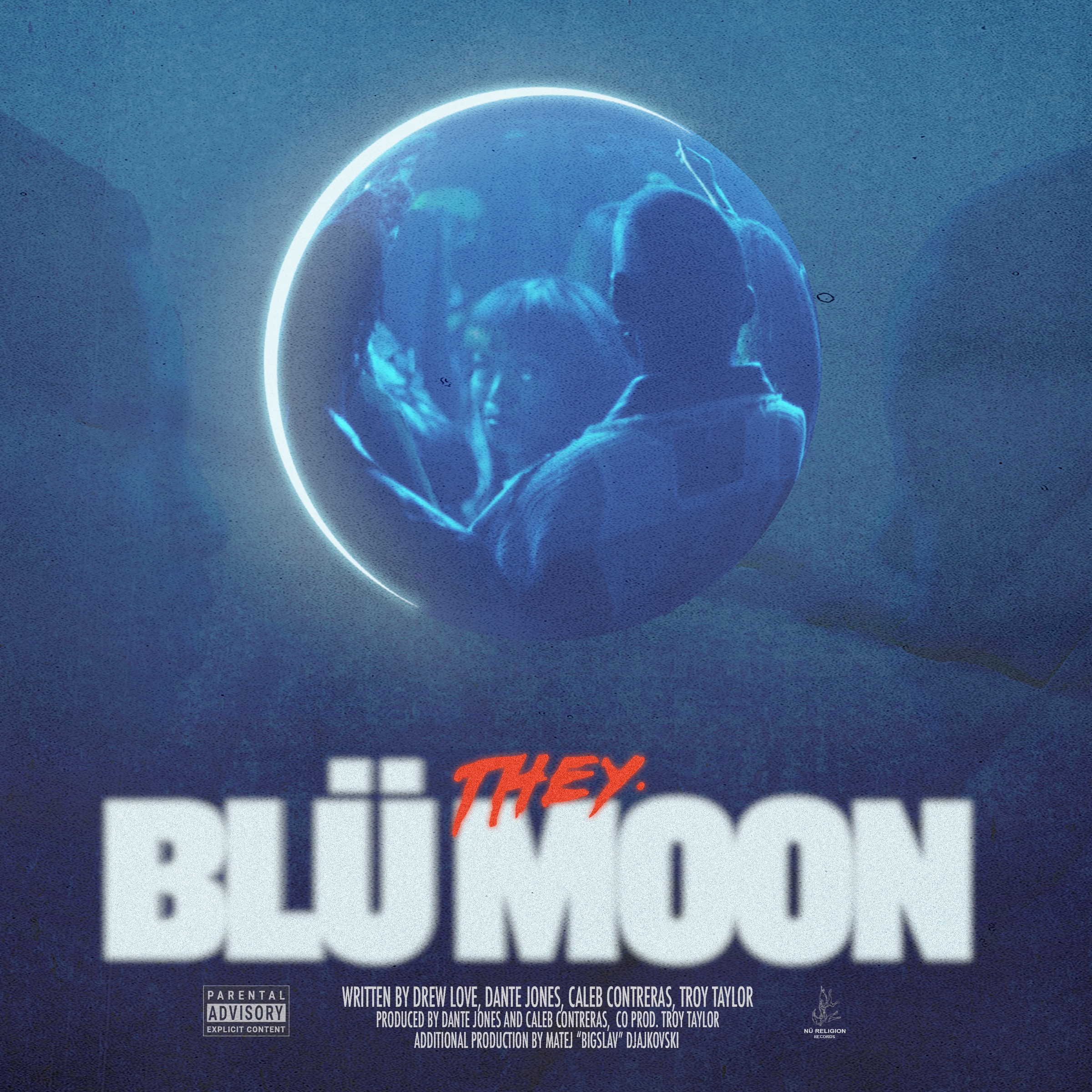 THEY. — Blü Moon cover artwork