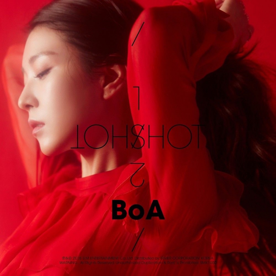 BoA — ONE SHOT, TWO SHOT - The 1st Mini Album cover artwork