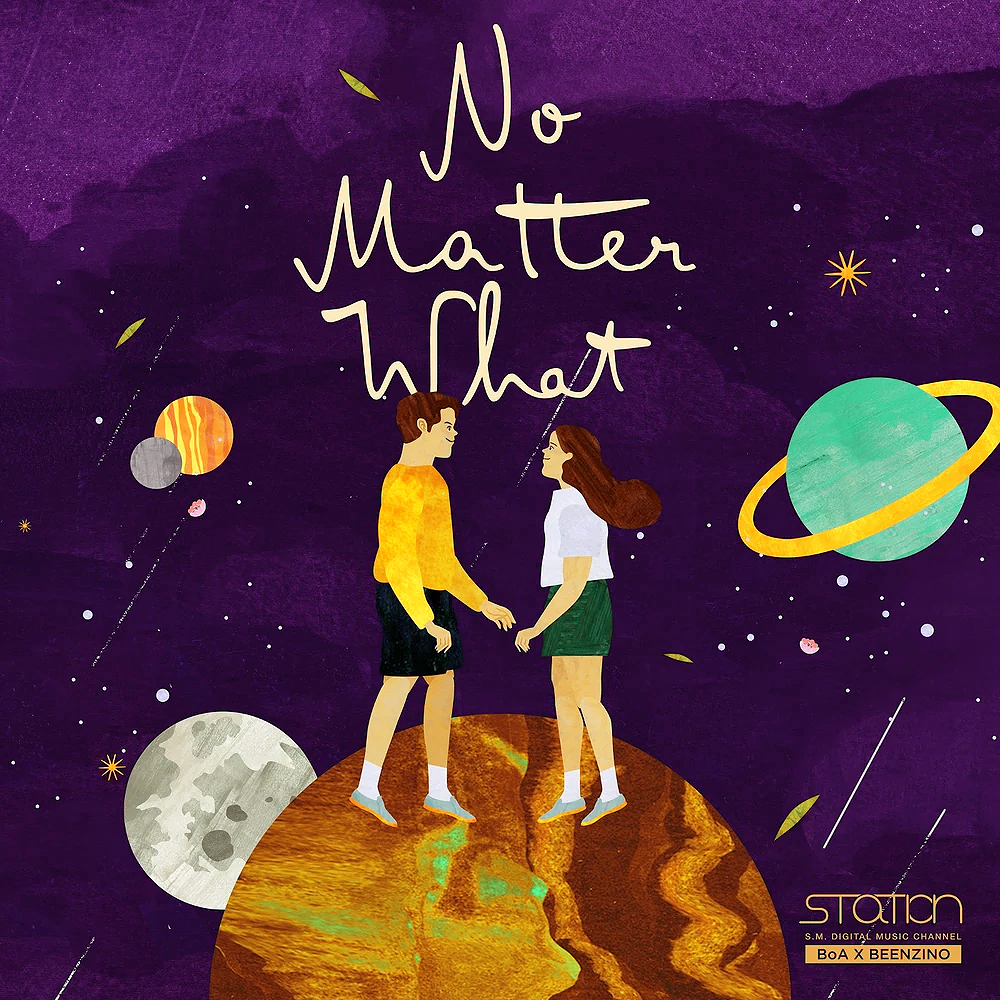 BoA & Beenzino — No Matter What cover artwork