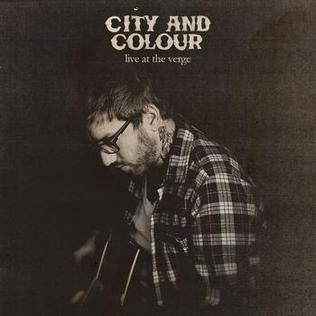 City and Colour Live At The Verge cover artwork