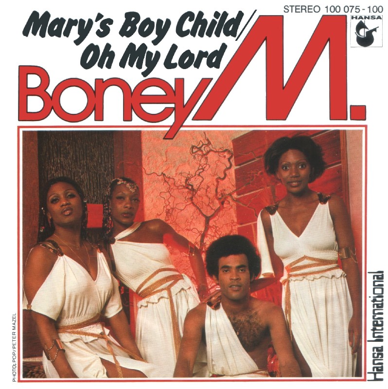 Boney M. — Mary&#039;s Boy Child / Oh My Lord cover artwork