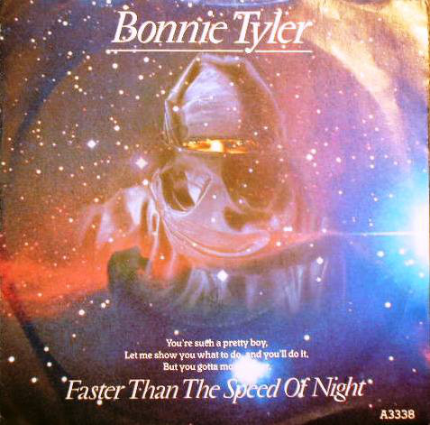 Bonnie Tyler — Faster Than the Speed of Night cover artwork