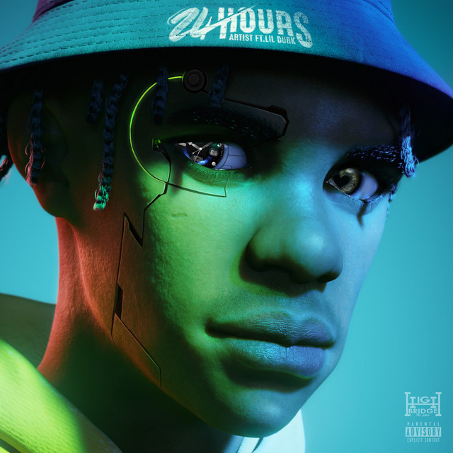 A Boogie Wit da Hoodie featuring Lil Durk — 24 Hours cover artwork