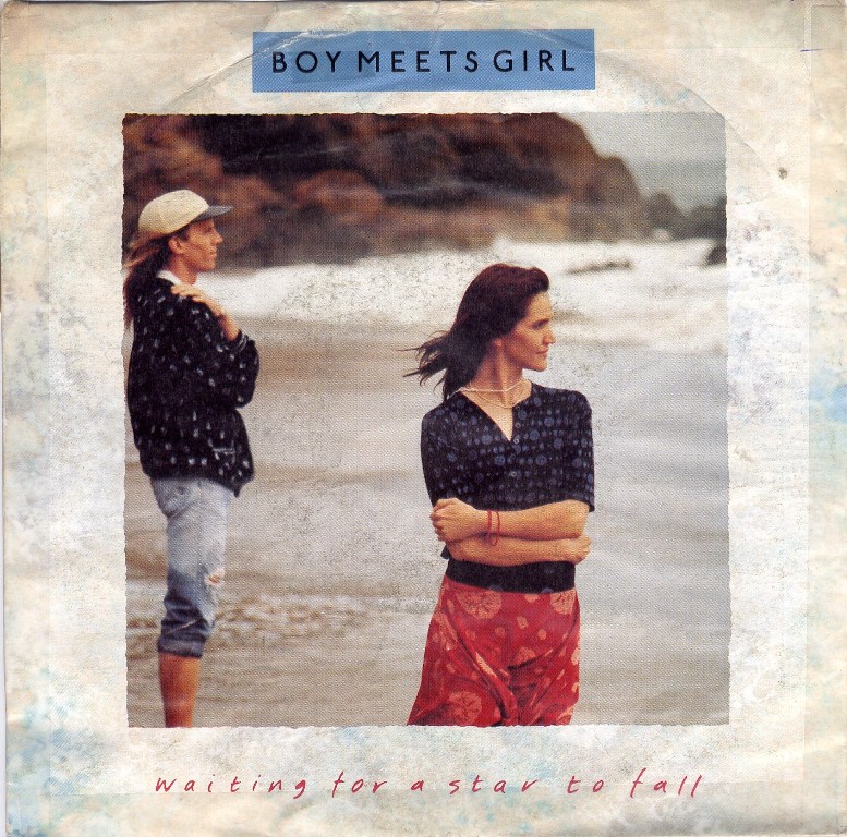 Boy Meets Girl Waiting for a Star to Fall cover artwork