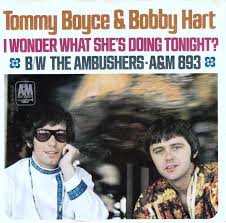 Boyce and Hart — I Wonder What She&#039;s Doing Tonight cover artwork