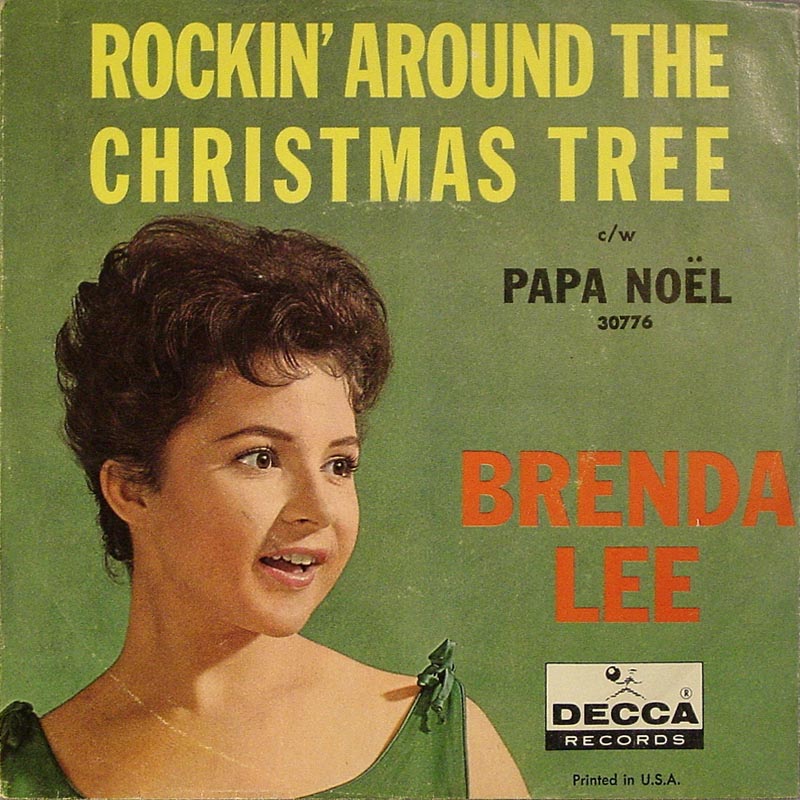 Brenda Lee — Rockin&#039; Around the Christmas Tree cover artwork
