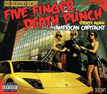 Five Finger Death Punch American Capitalist cover artwork