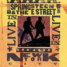Bruce Springsteen Bruce Springsteen and the E Street Band: Live in New York City cover artwork
