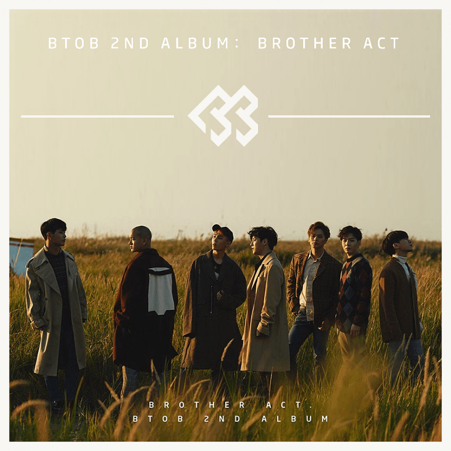 BTOB Brother Act. cover artwork