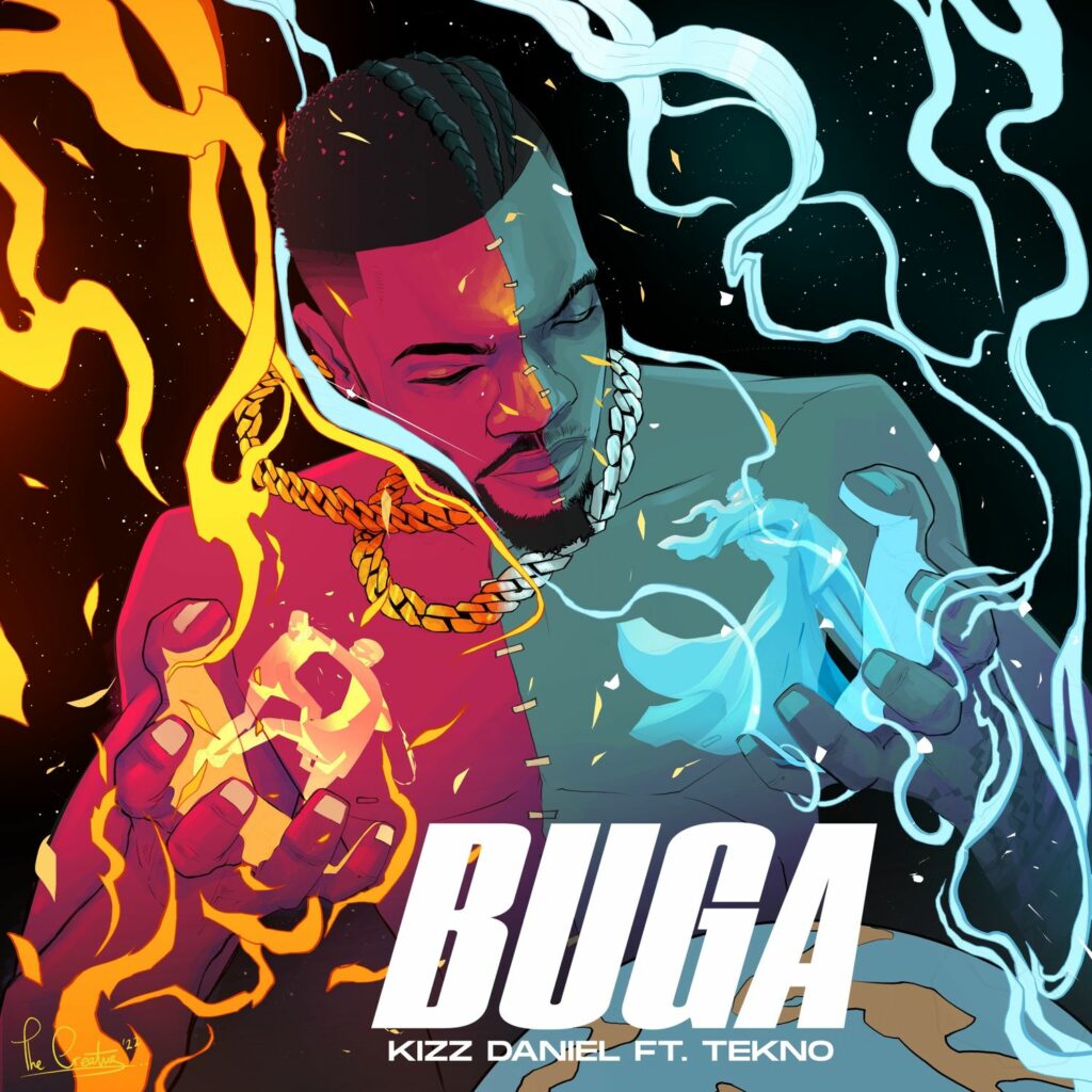 Kizz Daniel & Tekno — Buga (Lo Lo Lo) cover artwork