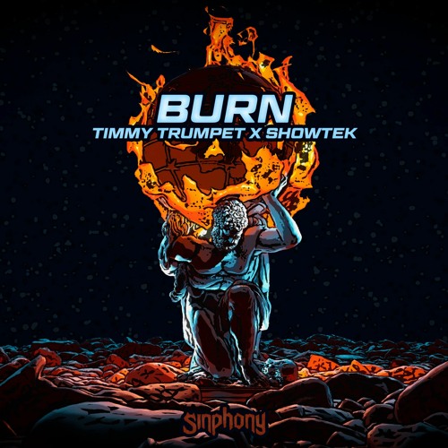Timmy Trumpet & Showtek Burn cover artwork