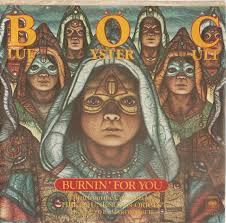 Blue Öyster Cult — Burnin&#039; for You cover artwork