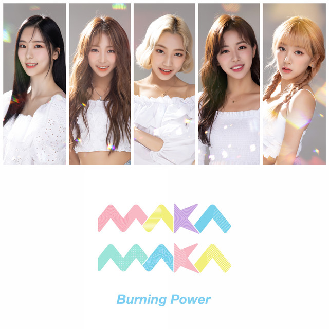MAKA&#039;MAKA Burning Power cover artwork