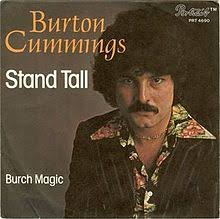 Burton Cummings — Stand Tall cover artwork