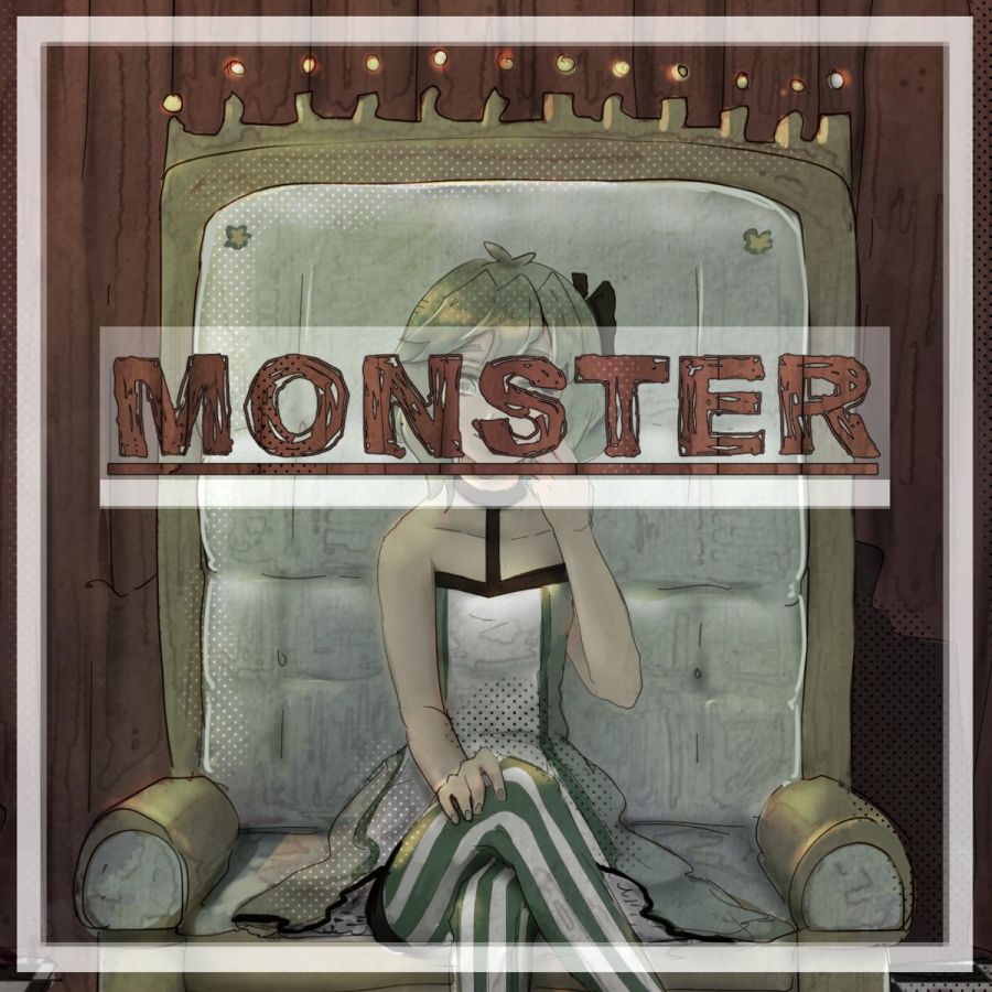 KIRA featuring GUMI — Monster cover artwork