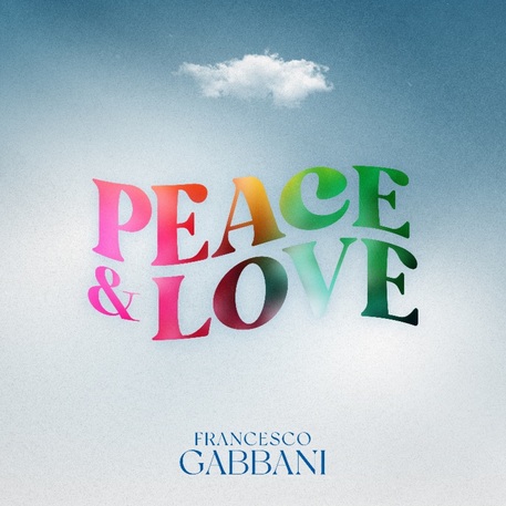 Francesco Gabbani Peace &amp; Love cover artwork