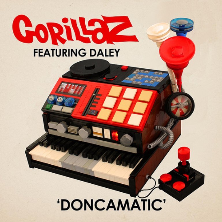 Gorillaz ft. featuring Daley Doncamatic cover artwork