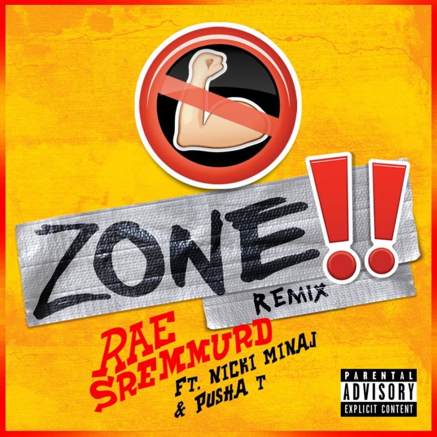 Rae Sremmurd featuring Nicki Minaj & Pusha T — No Flex Zone - Remix cover artwork