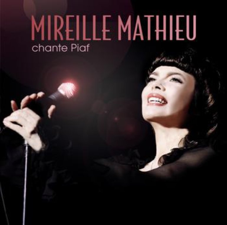 Mireille Mathieu Chante Piaf cover artwork
