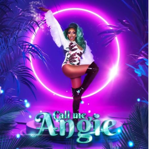 Angeria Paris VanMicheals featuring Ocean Kelly — Call Me Angie (Check) cover artwork