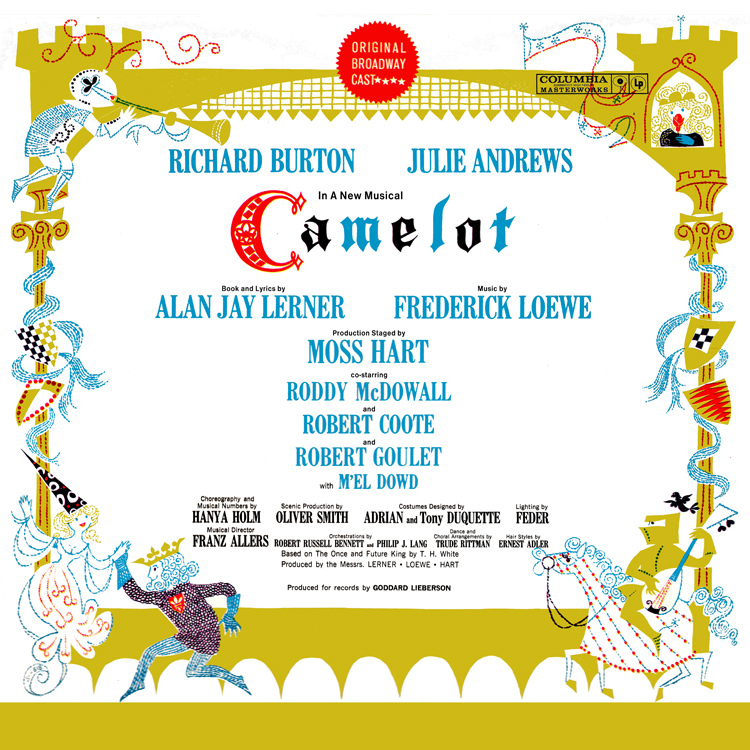 Various Artists Camelot (Original Broadway Cast Recording) cover artwork