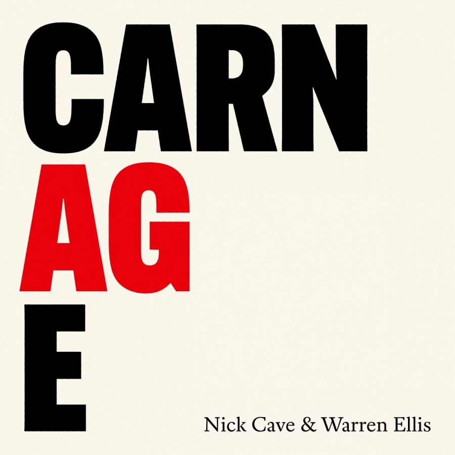 Nick Cave &amp; Warren Ellis CARNAGE cover artwork