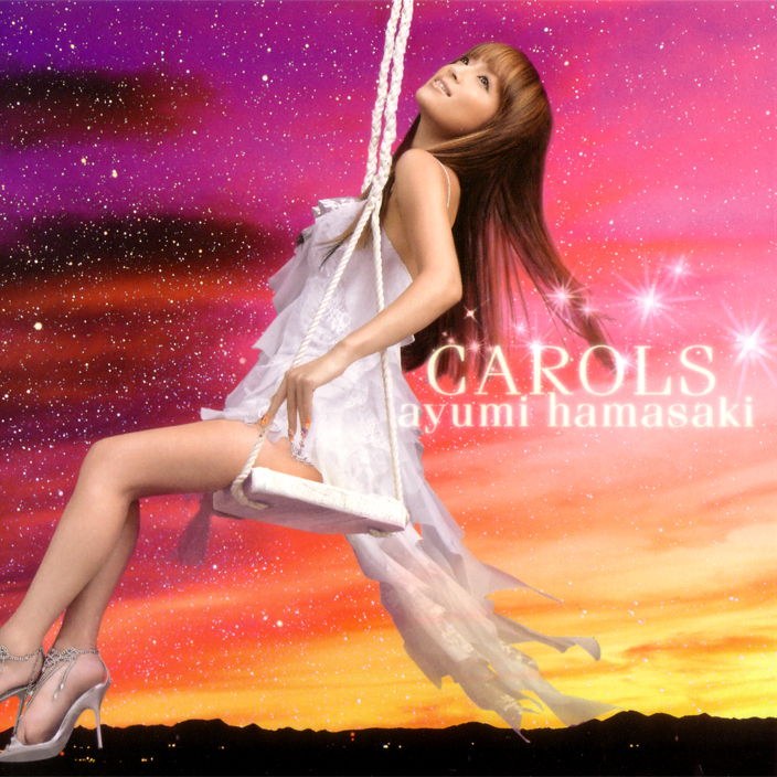 Ayumi Hamasaki CAROLS cover artwork