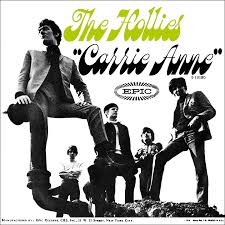 The Hollies Carrie-Anne cover artwork